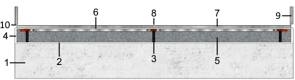 Structure de plancher égaline niveau 1