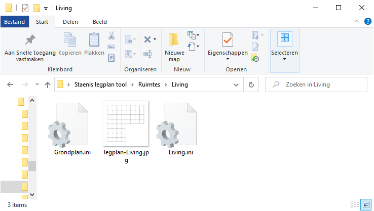 Staenis laying plan tool