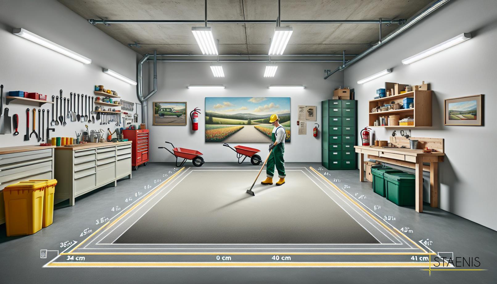 Garage Floor Leveling: Advice and Solutions from Staenis