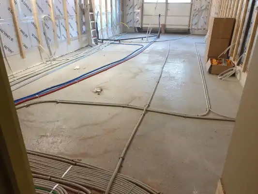 Staenisrooster circulaire droogvloer met cellentbeton van Chapyt en isolatie van Unilin
